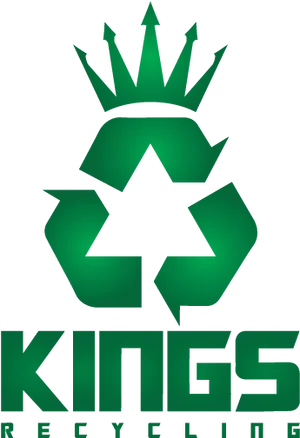 Green Kings Recycling Logo PNG Image