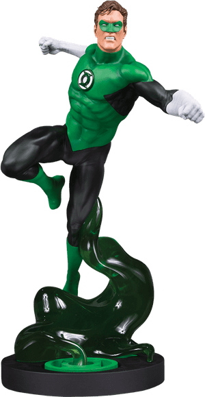 Green Lantern Action Figure PNG image with transparent background