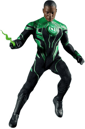 Green Lantern Action Figure PNG image with transparent background