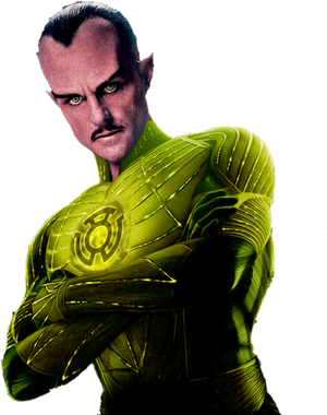 Green Lantern Cosmic Vigilante PNG image with transparent background