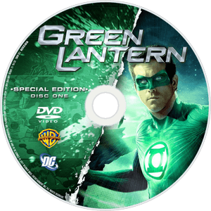 Green Lantern Special Edition D V D PNG image with transparent background