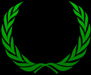 Laurel Wreath, Wreath, Green, Leaves, Peace, Branch - Laurel Wreath, HD Png Download PNG image with transparent background