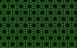 Green Leaf Pattern Background PNG image with transparent background