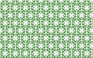 Green Leaf Pattern Background PNG Image