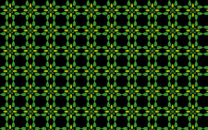 Green Leaf Pattern Background PNG image with transparent background