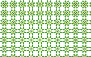 Green Leaf Pattern Background PNG Image