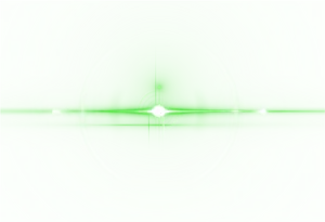 Green Lens Flare Effect PNG Image