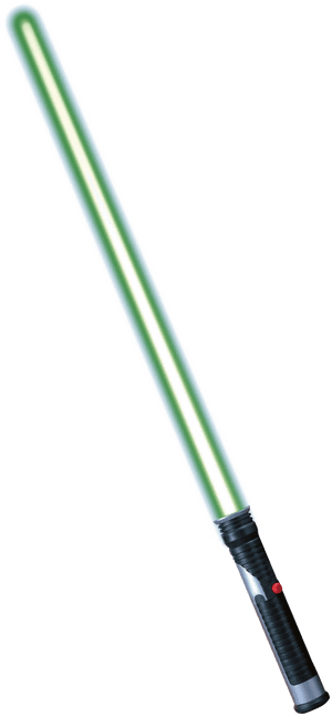 Green Lightsaber Png - Green Light Saber Png, Transparent Png PNG