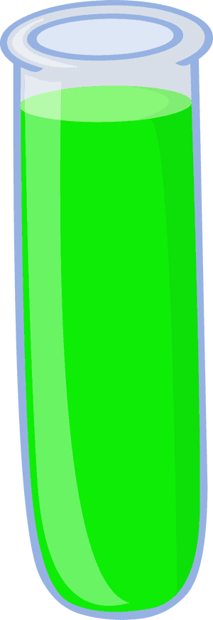 Green Clipart Test Tube, Green Test Tube Transparent - Green Test Tube Png, Png Download PNG image with transparent background