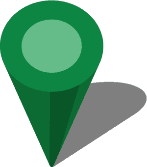 Simple Location Map Icon - Dark Green Location Icon Png, Transparent Png PNG