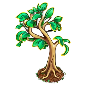 Green Money Tree Clipart Png 84 PNG Image