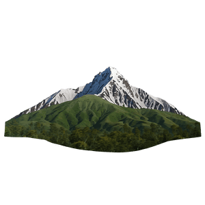 Green Mountain Range PNG 05032024 PNG image with transparent background