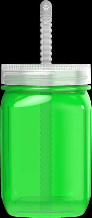 Mint Green - Mason Jar - Lid, HD Png Download PNG