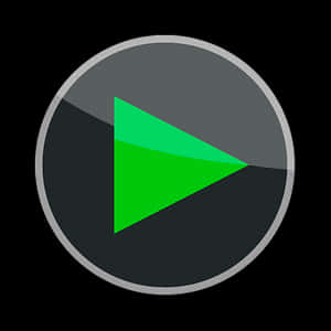 Green Play Button Icon PNG with transparent background