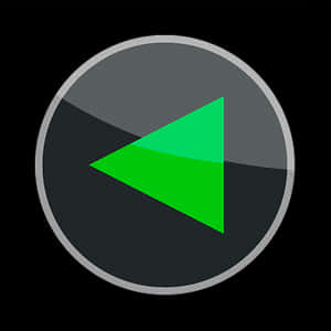 Green Play Button Icon PNG with transparent background