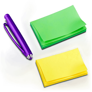 Green Post It PNG 05252024 PNG image with transparent background