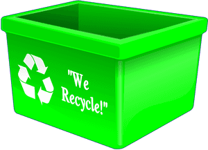 Skip Bins Or Recycle Bins - Recycle Bin Transparent Background, HD Png Download PNG image with transparent background