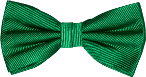 Green Bow Tie - Satin, HD Png Download PNG
