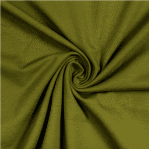 Cotton Jersey Fern Green - Satin, HD Png Download PNG