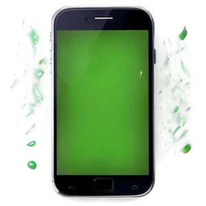 Green Screen Phone Display Png 5 PNG Image