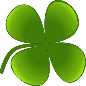 Green Shamrock Graphic PNG Image