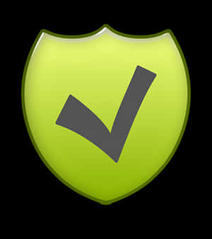 Green Shield Checkmark Icon PNG with transparent background