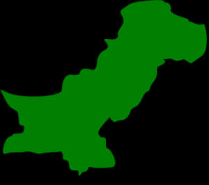 Embossed Outline Map Of Pakistan With Green Fill - Pakistan Map Karachi Lahore Islamabad, HD Png Download PNG image with transparent background