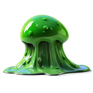 Green Slime C PNG Image