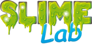 Green Slime Lab Logo PNG Image