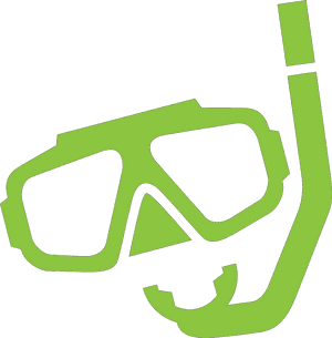 Goggles Clipart Snorkel Mask - Scuba Diving Mask Clipart, HD Png Download PNG image with transparent background