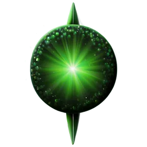 Green Sparkle Effect Png Icp66 PNG Image