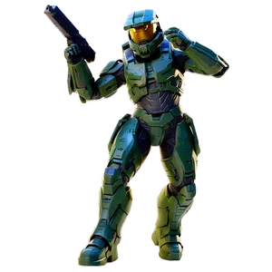 Green Spartan Master Chief Halo Png 06252024 PNG Image