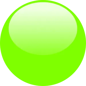 Green Sphere Graphic PNG Image