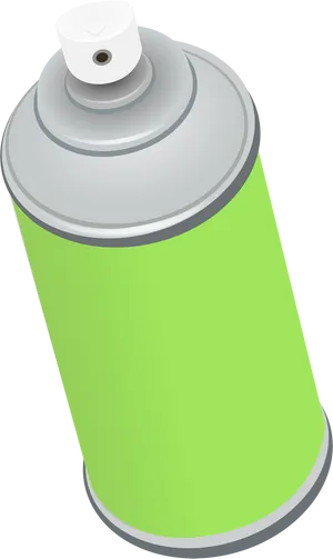 Green Spray Can Vector Illustration PNG Image