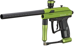 Green Spyder Xtra Paintball Marker PNG Image