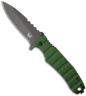 Combat Ready Knives Green Bomber Spring Assisted Knife - Utility Knife, HD Png Download PNG image with transparent background