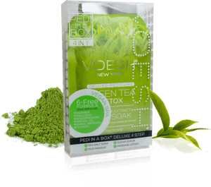 Voesh 4step Vpc208grt Copy - Voesh Pedi In A Box Green Tea, HD Png Download PNG with transparent background