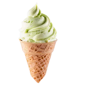 Green Tea Ice Cream Sundee Png Naa PNG Image