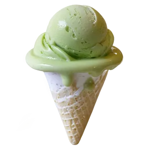 Green Tea Ice Cream Sundee Png Tfp PNG Image