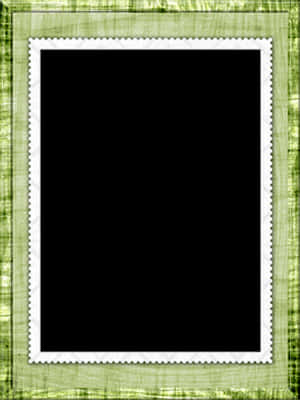 Green Textured Scrapbook Frame PNG image with transparent background