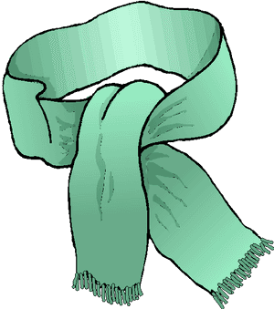 How To Handle The - Cartoon Image Winter Scarf, HD Png Download PNG with transparent background