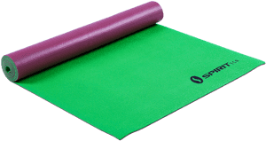 Yoga Mat 24 X 69 X 5mm Maroon/leaf - Yoga Mats S Png, Transparent Png PNG image with transparent background