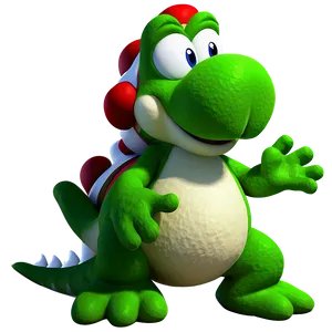 Green Yoshi Side View Png Abc PNG Image