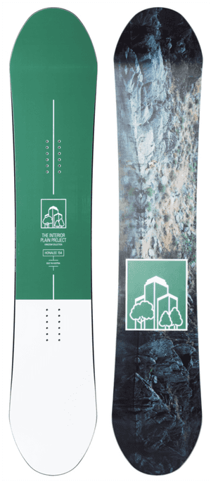 Greenand Black Snowboard Design PNG image with transparent background