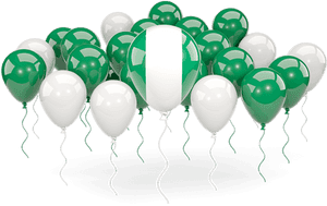 Balloons With Colors Of Flag - Qatar Flag Balloon Png, Transparent Png PNG image with transparent background