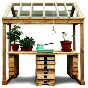"Greenhouse Potting Tables PNG" 14 PNG