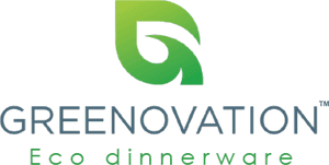 Greenovation Eco Dinnerware Logo PNG