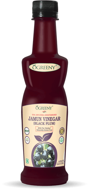 Greeny Jamun Vinegar Bottle PNG