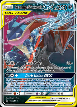 Greninja And Zoroark Gx, HD Png Download PNG image with transparent background