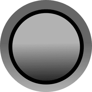 Grey Button Svg Clip Arts - Circle, HD Png Download PNG image with transparent background